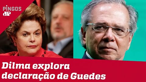 Dilma diz que Guedes é Cavaleiro do Apocalipse