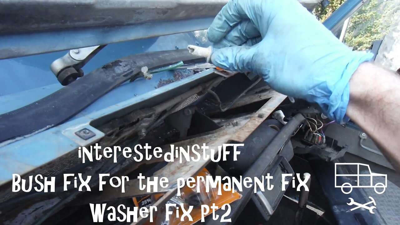 interestedinstuff - Bush fix to the Washer Jet - Pt2 Permanent solution