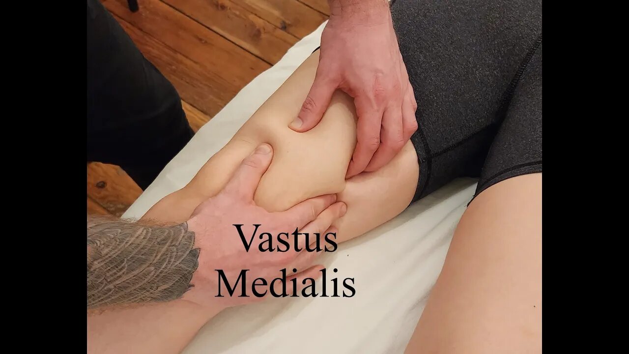 Muscle Palpation - Vastus Medialis (Quadriceps) [ASMR] [NEW]