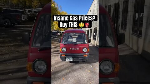 Van From Japan Has Crazy Gas Mileage! 😲