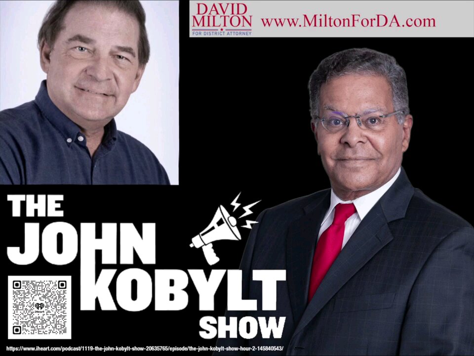 Retired Judge David Milton running against George Gascon on the John Kobylt Show