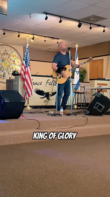 KING OF GLORY #live #liveclip #church #originalmusic #acousticguitar #shorts