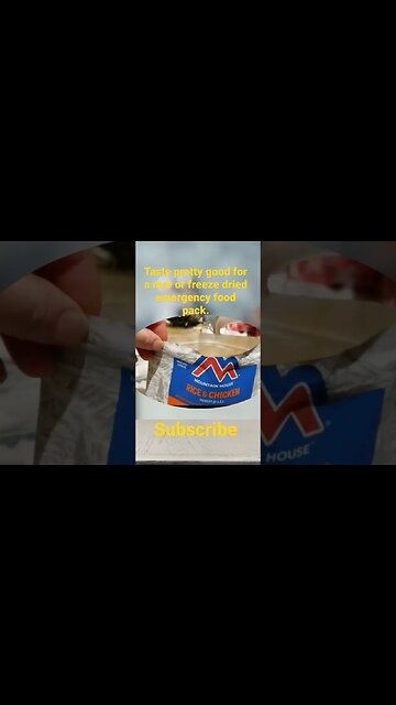 MRE food pack #shorts #short