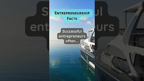 Entrepreneurship Facts trends