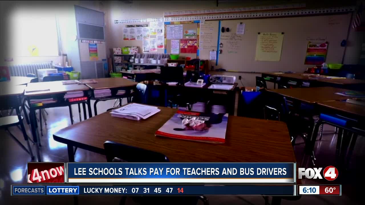 School board wants to raise Lee County teachers and bus drivers pay