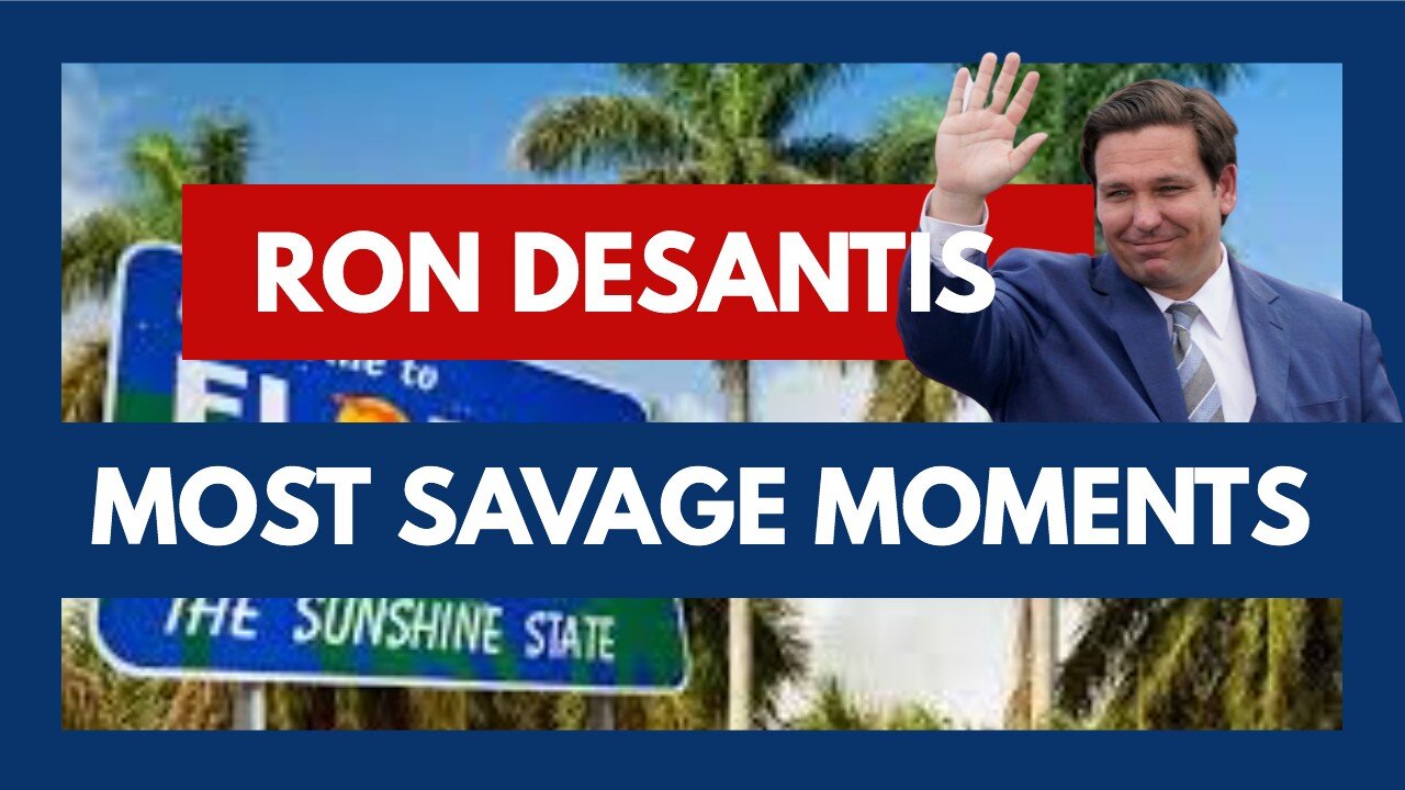 Ron DeSantis best and most SAVAGE moments!