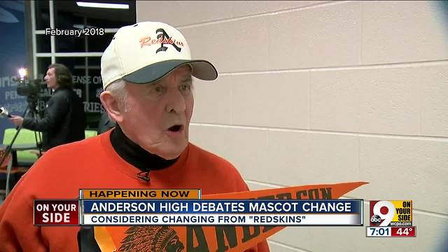 Anderson High debates mascot change