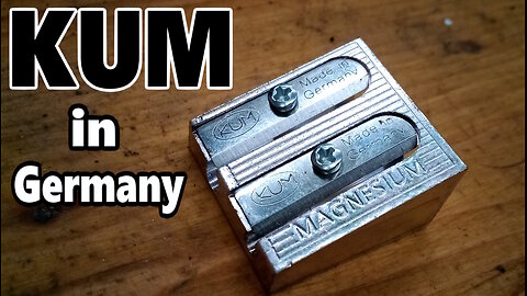 Hipster Pencil Sharpener?!? Kum Magnesium Review