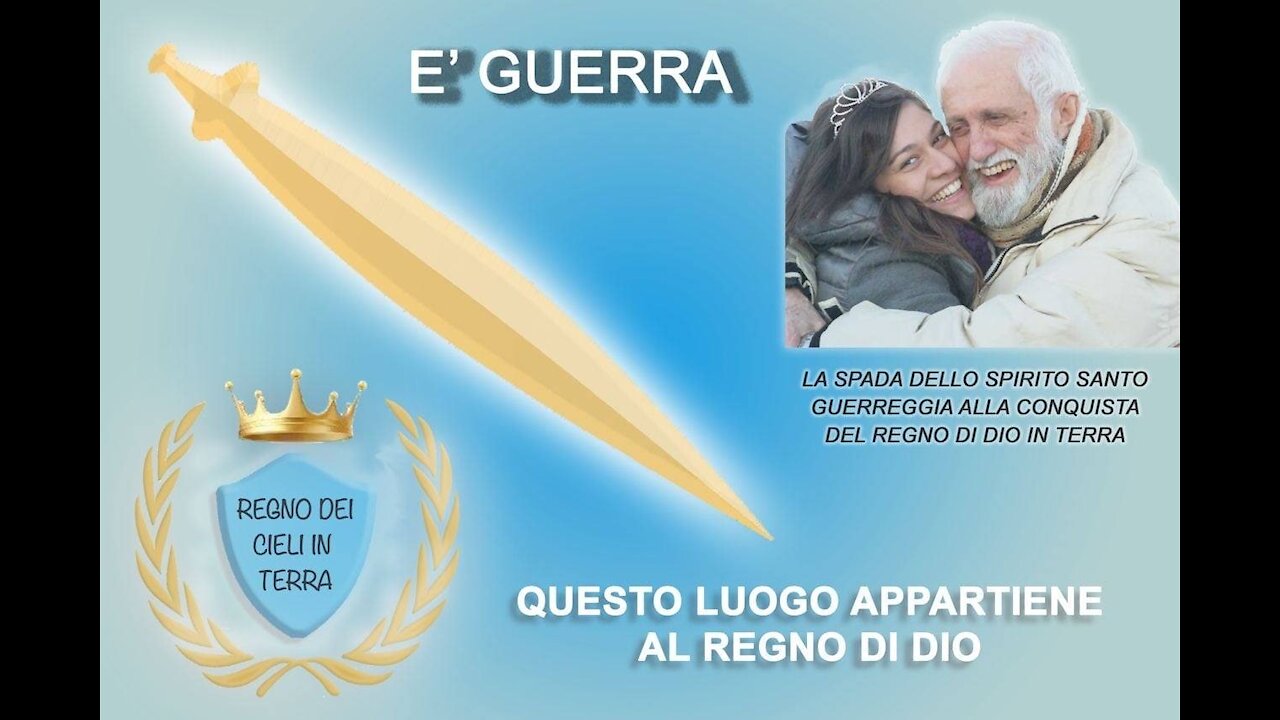 IL SEGNO PER I SANTI ANGELI DI DIO: LA BANDIERA DEL REGNO... ELISEO BONANNO