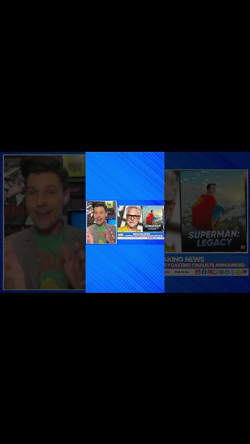 Actors up for SUPERMAN in Superman Legacy!