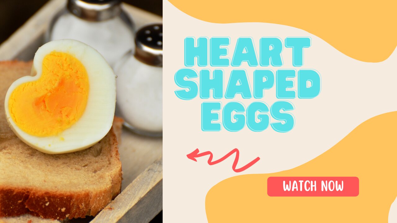 How to make heart shaped steamed eggs