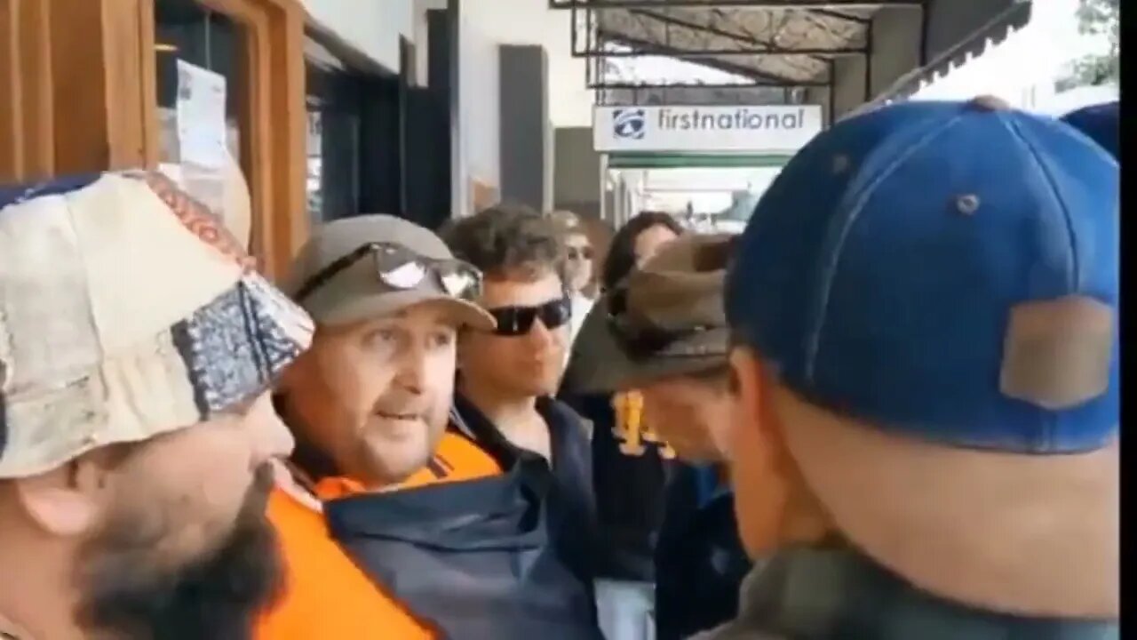 Australians Have Had Enough, Form Human Barricade for Bar