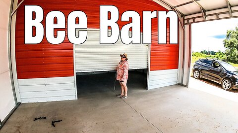 Unveiling Our New Honey Barn | Preparing for Honey Harvest!