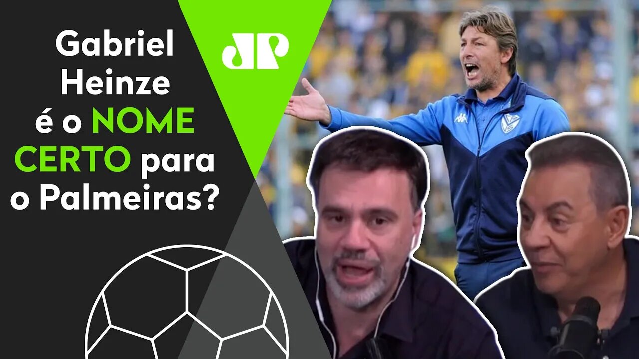 "O Heinze MANDA e pode BOTAR ORDEM no Palmeiras!" Veja DEBATE!