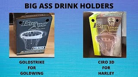 BIG ASS DRINK HOLDERS