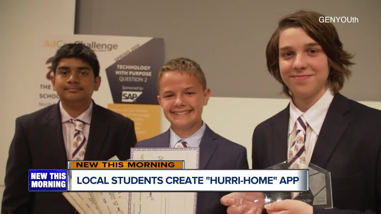 Palm Beach Co. students design hurricane preparation app