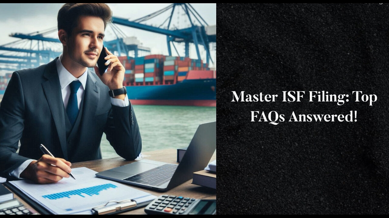Demystifying Importer Security Filing : Your FAQs Answered
