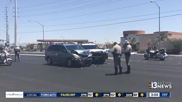 Police officer injured in crash Monday