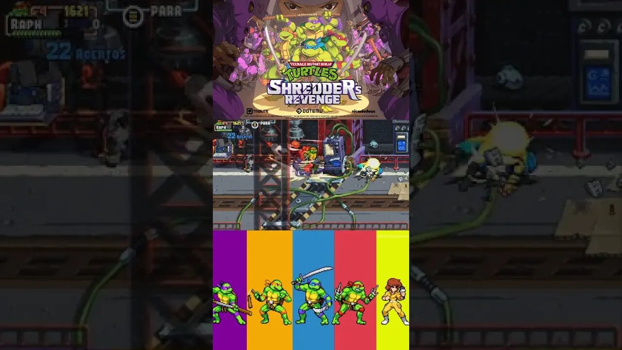 ✅TARTARUGAS NINJAS CORTES #68 - FASE 12