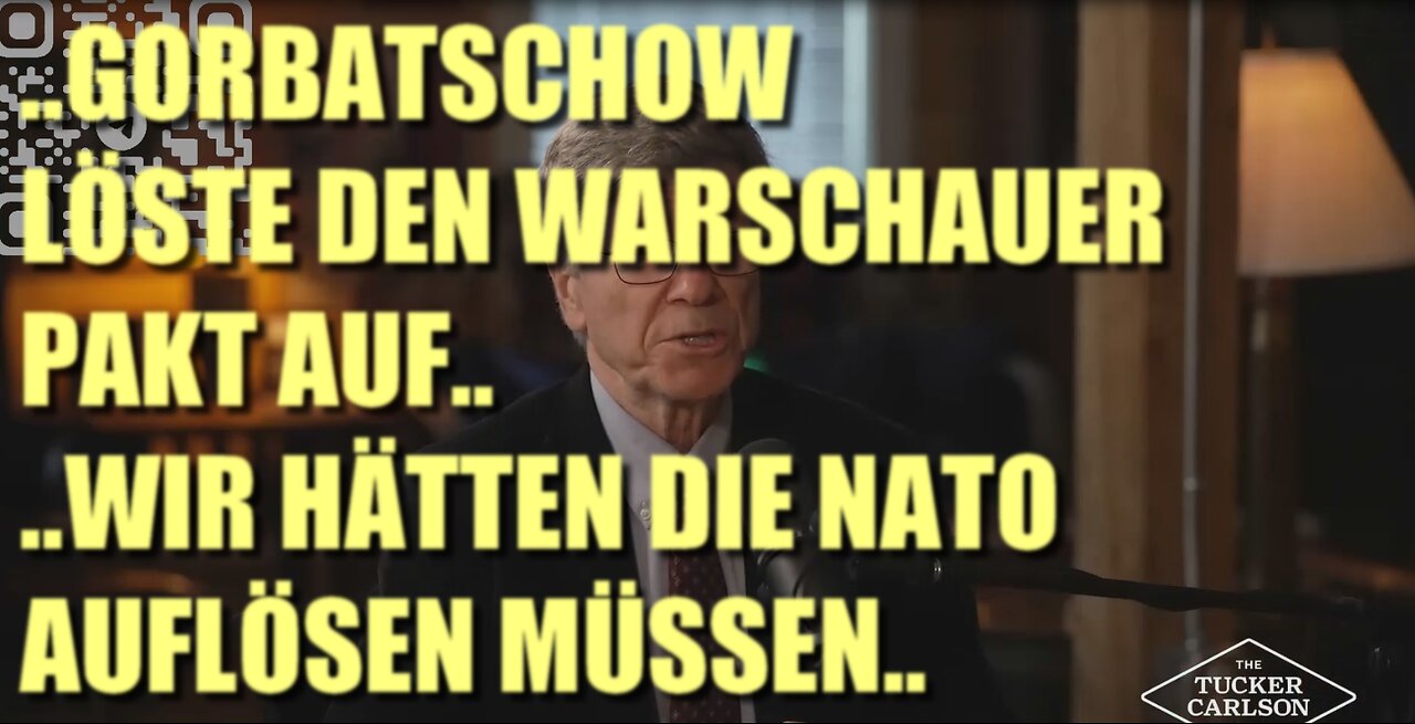 Tucker Carlson auf Deutsch - zu der NATO und dem Warschauer Pakt