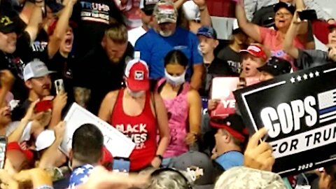 Protesters booted from rally