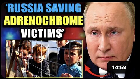 Putin Vows To Shut Down Hollywood Adrenochrome Supply Chain