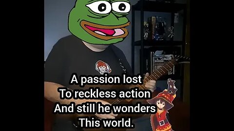 A sad story with guitar