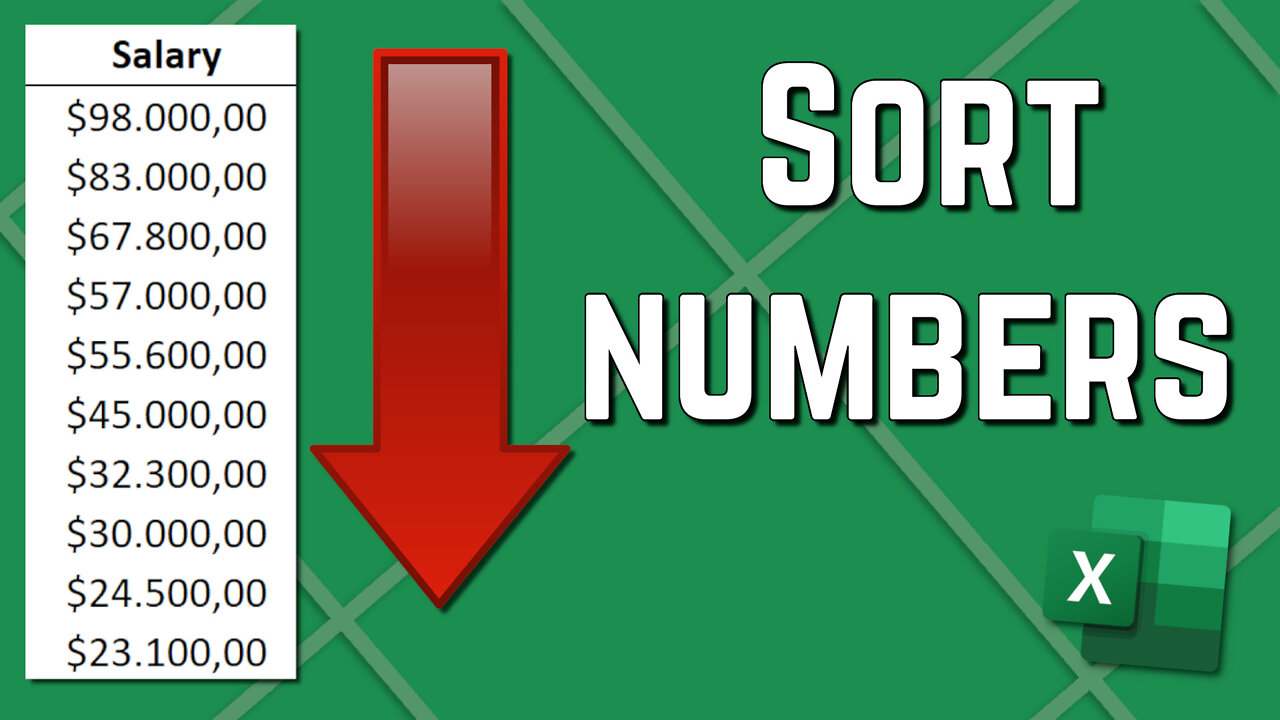 EASILY Sort Numbers in Ascending or Descending Order in Excel | Office Advice