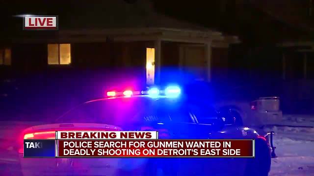 1 dead, 1 injured in home invasion shooting on Detroit's east side