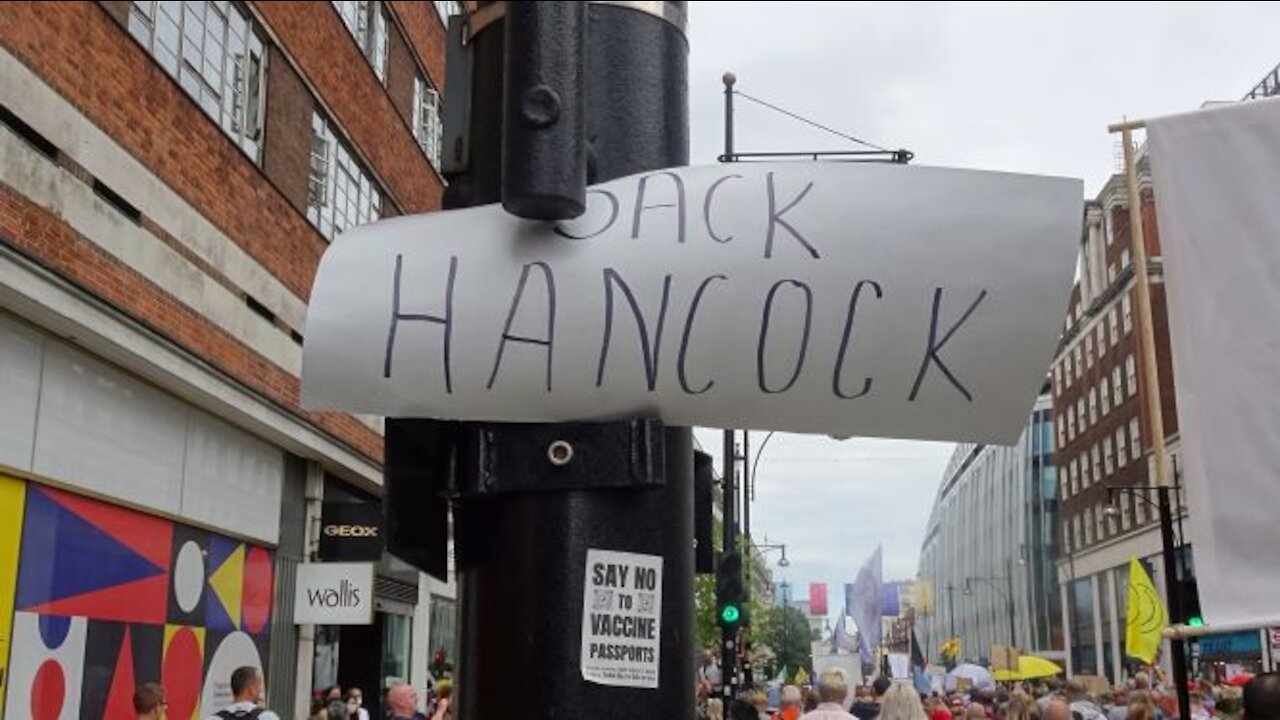 London Lockdown Protests 26th June 2021: Part 2 - What's in your head...?