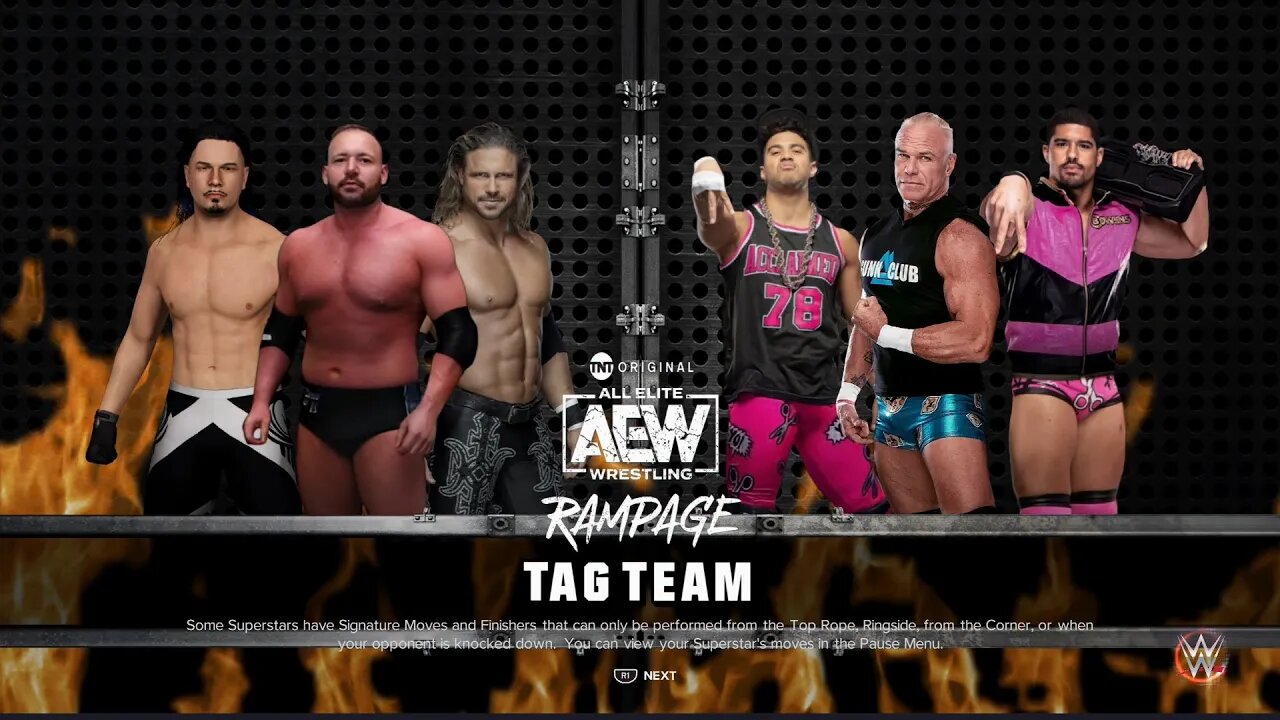 AEW Rampage Johnny TV, QT Marshall & Aaron Solow vs The Acclaimed & Billy Gunn