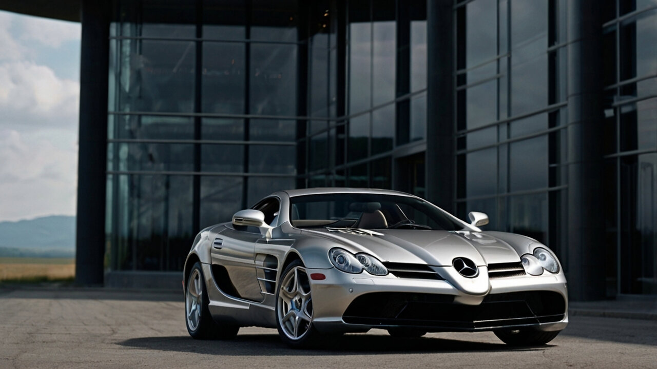 Benz SLR Mclaren 722s roadster (Tehran Cars) 1080p