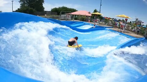 flowrider - Stephen "Jesus" - 2 at Soak City, Kings Island