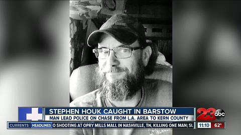 Stephen Houk caught in Barstow