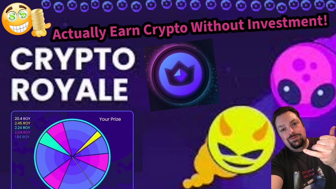 Playing Crypto Royale / Actually Earn Crypto Without Investment!