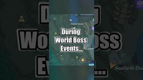 During World Boss Events #shorts #toweroffantasy