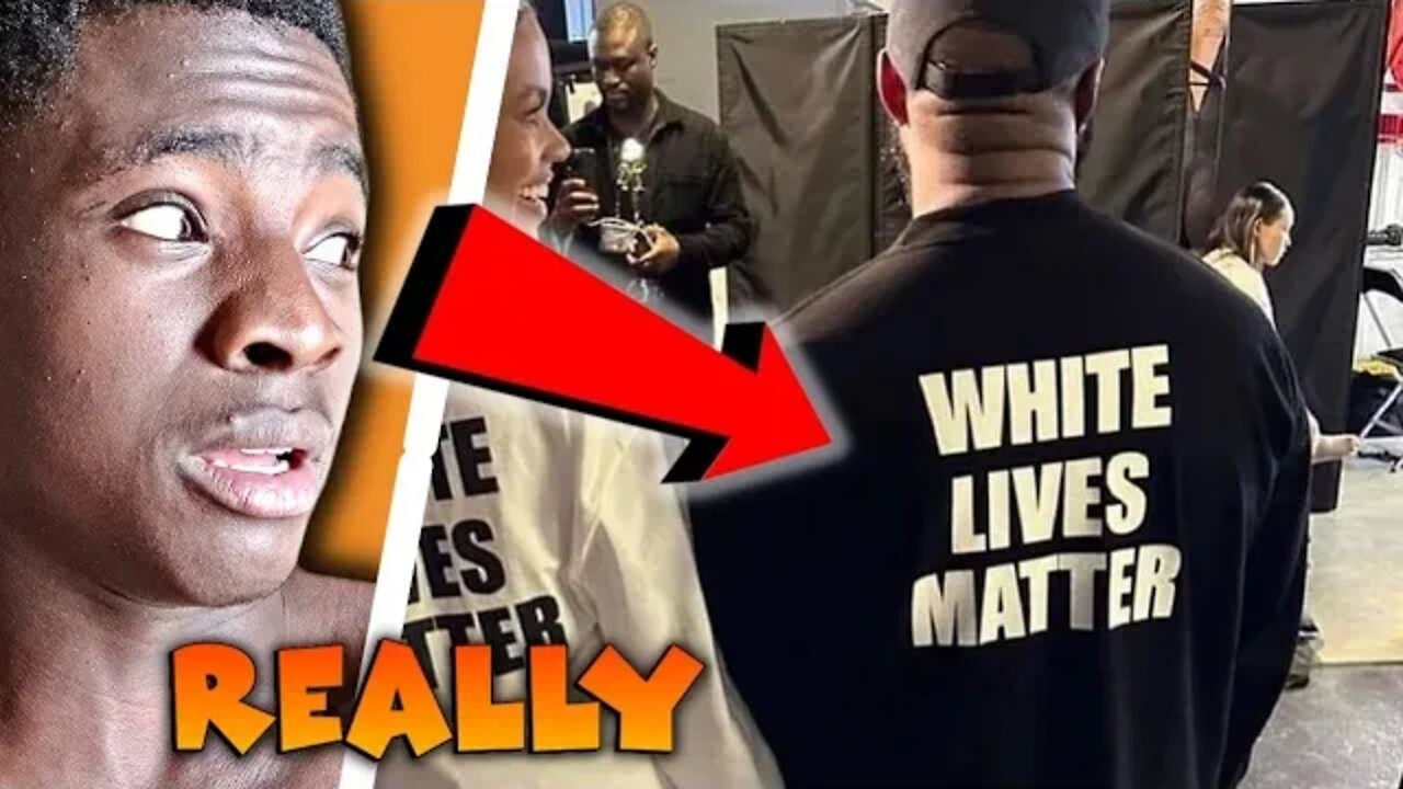 Christian REACTS to Kanye west wearing White Lives Matter Shirt