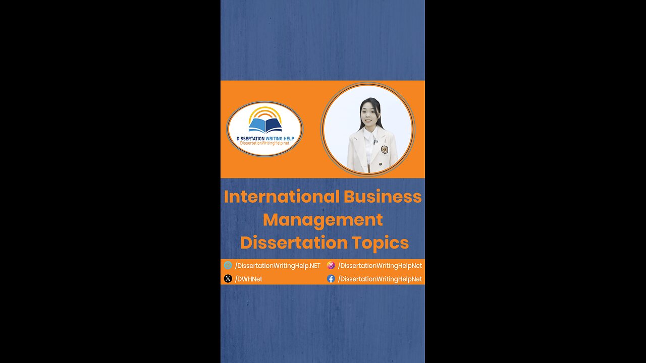 International Business Management Dissertation Topics | dissertationwritinghelp.net