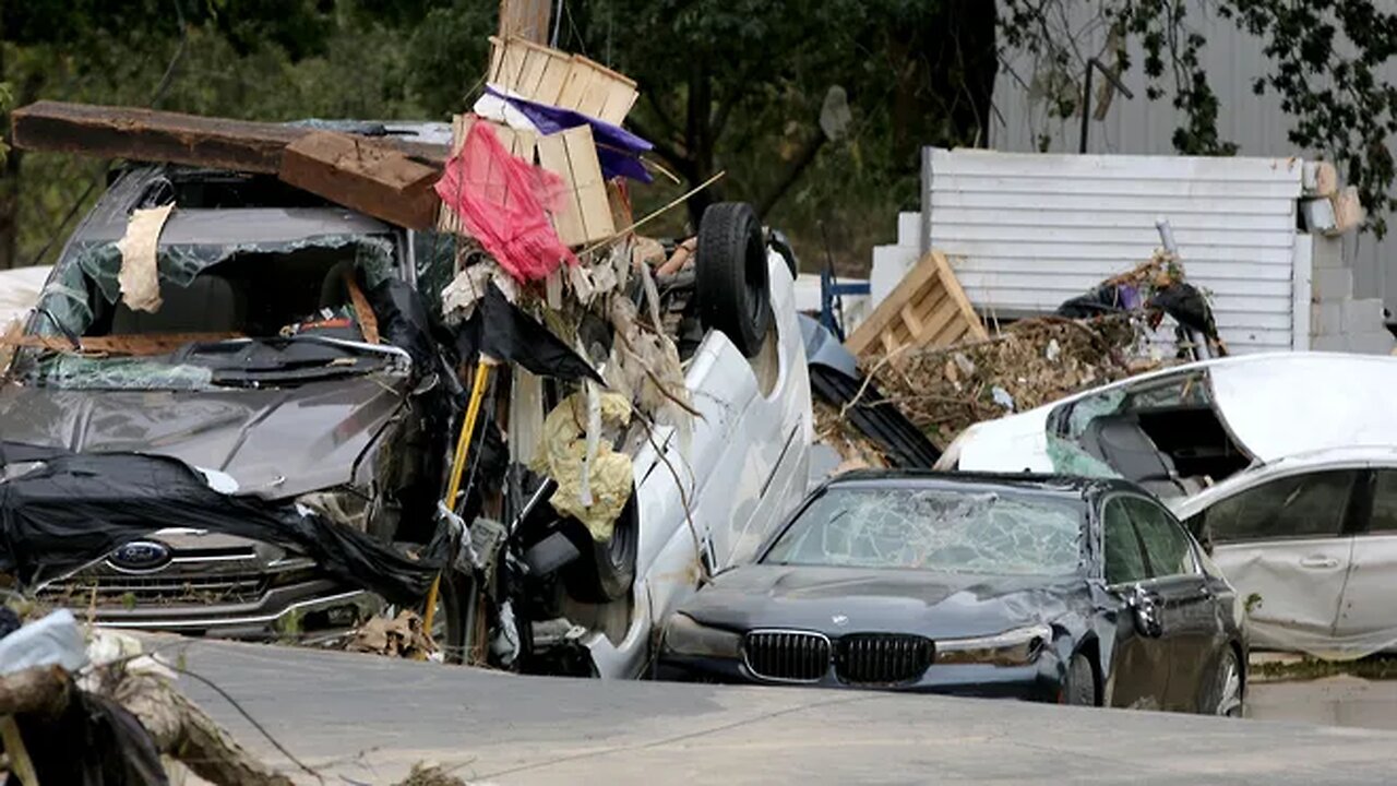 Helene Flooding Strands Hundreds in NC, Death Toll Hits 95