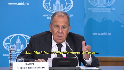 FM Lavrov: Many people, including Elon Musk, want to escape from LGBT offensive