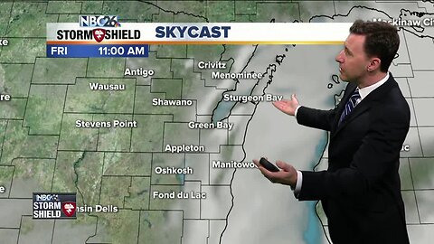 Michael Fish's NBC26 weather forecast