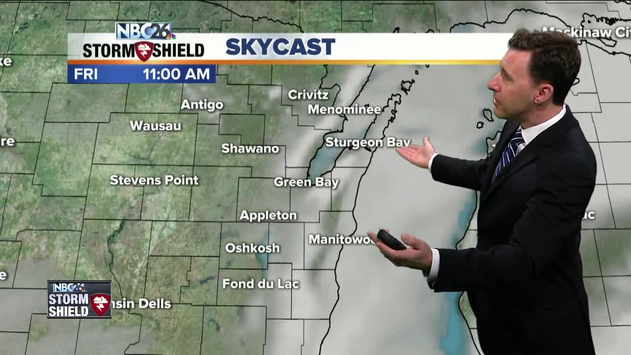 Michael Fish's NBC26 weather forecast