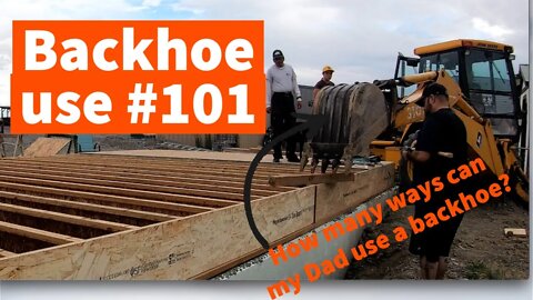 How to Build a House Addition - - Installing rim and sheathing Part 12