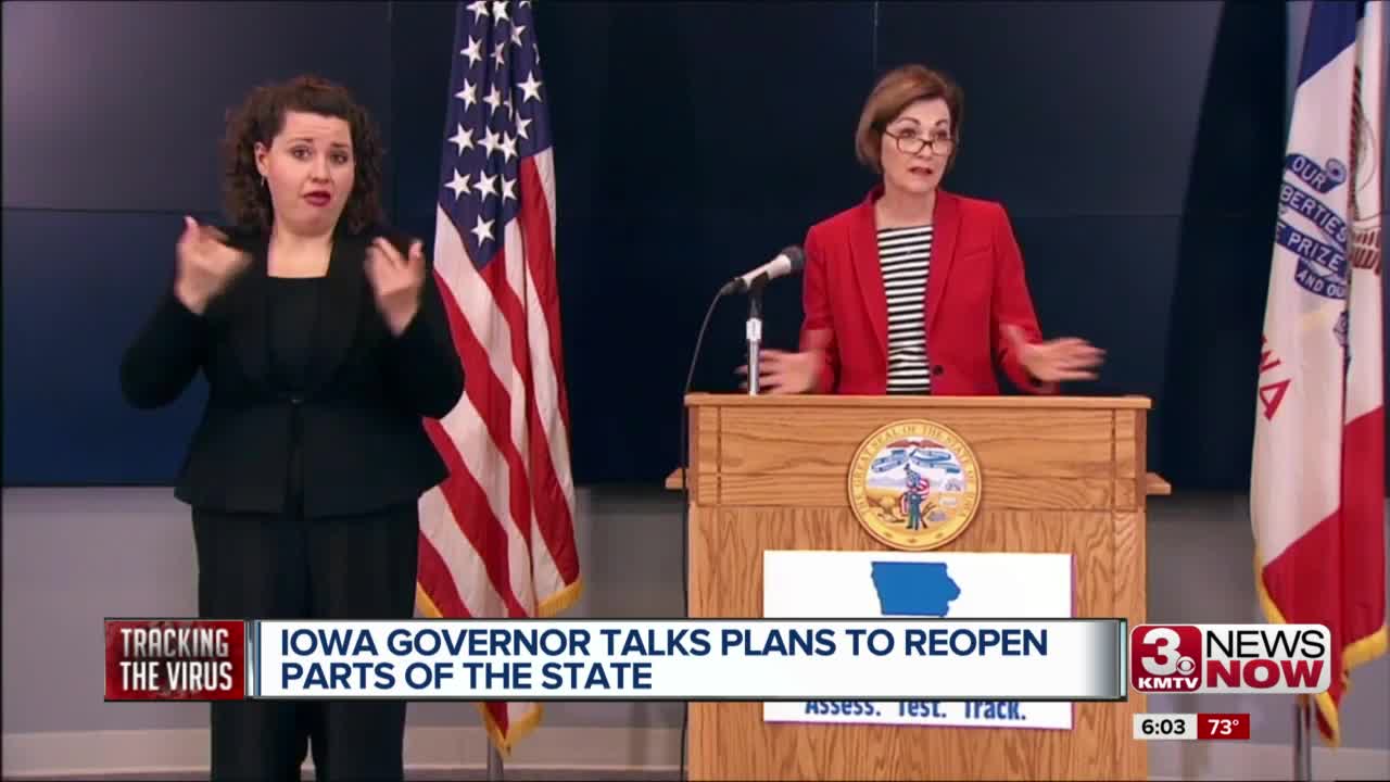 Coronavirus in Iowa - Reopening the State