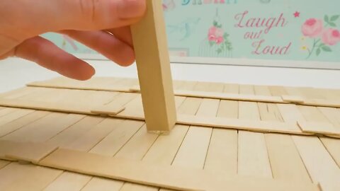 How to Make Popsicle Stick House for Rat