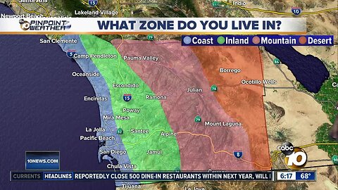 What zone do you live in? Meteorologist Megan Parry explains