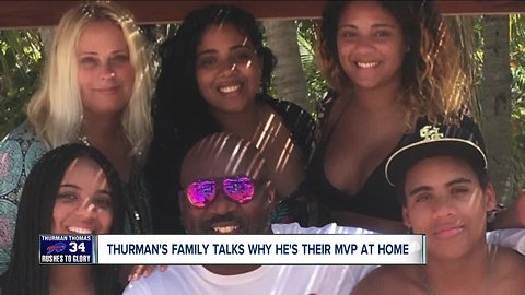 Hall of Famer Thurman Thomas' family on why he's an MVP at home