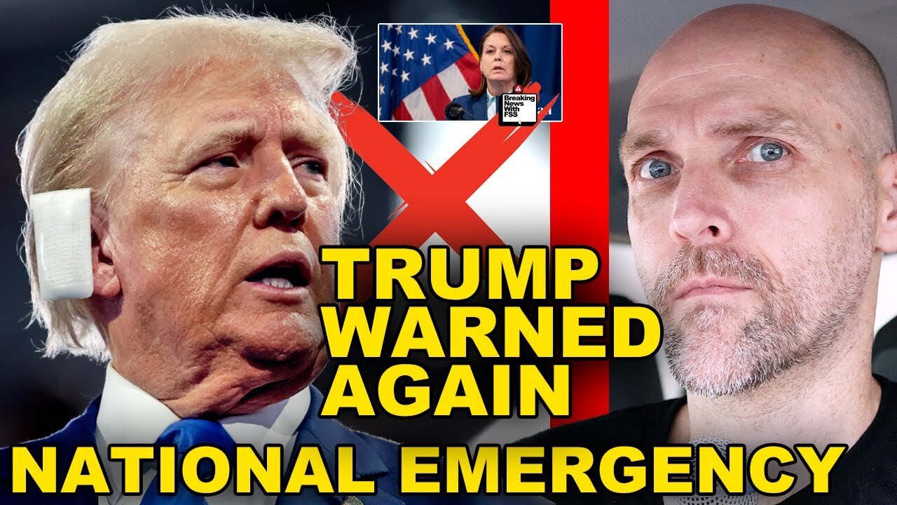 BREAKING - NATION UNDER EMERGENCY THREAT - TRUMP HAS BEEN WARNED