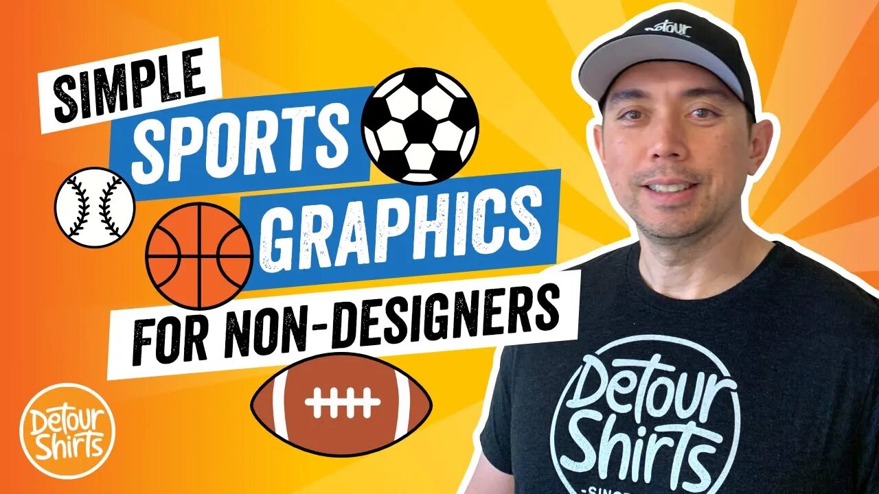 Simple Sports Graphics for Non-Designers. How to create Clipart for T-Shirts using Affinity Designer