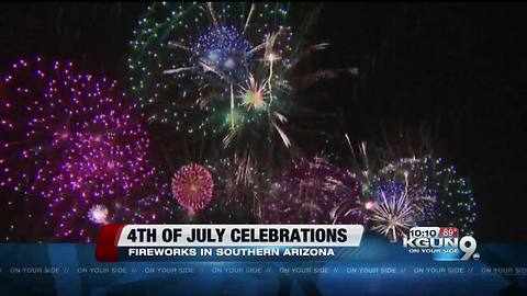 Where to watch 4th of July fireworks around Southern Arizona